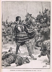Surrender of Francis on the Battlefield at Pavia 1525